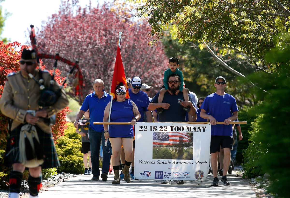 A new route is planned for the Walk for Hope, which is an event focused on suicide awareness presented by ɫ's Veterans Resource Center and the Wildcat Veterans Club.